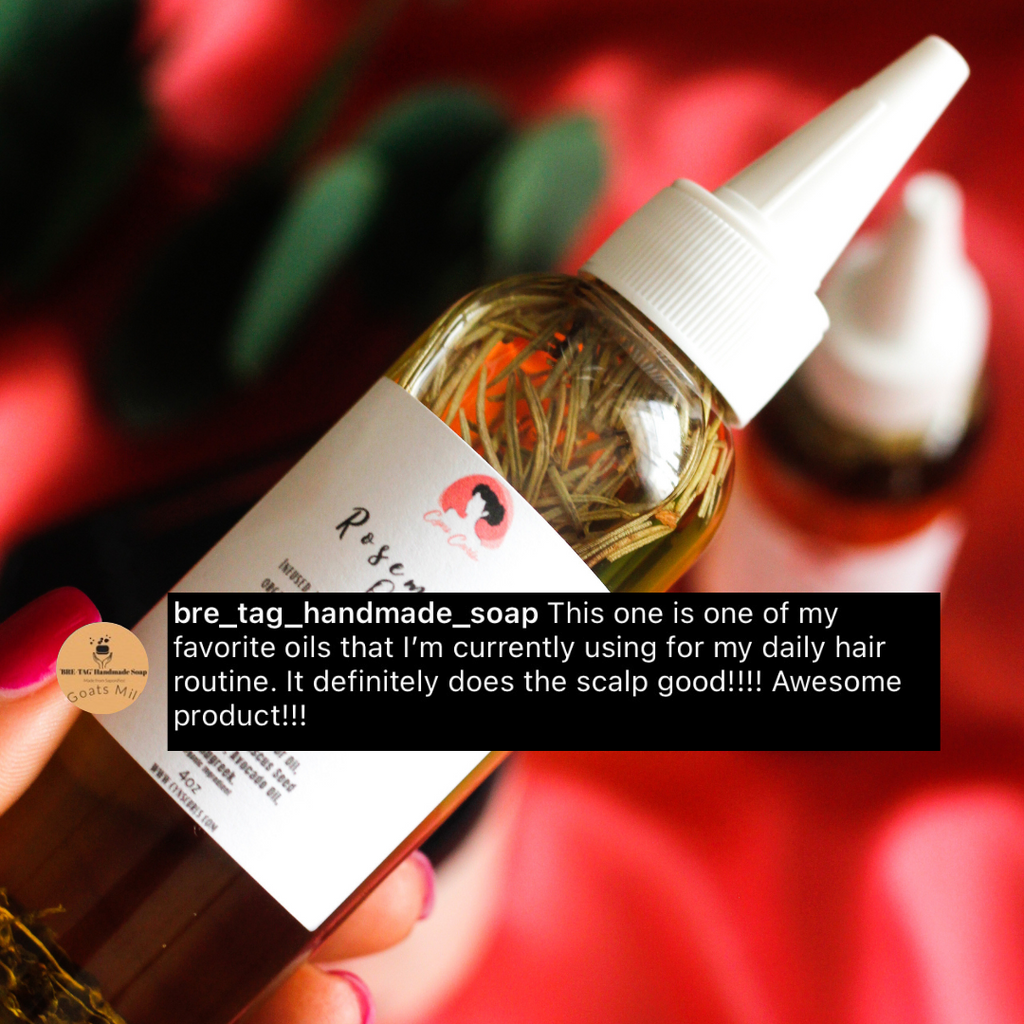 Rosemary Hair Oil - Cyns Curls